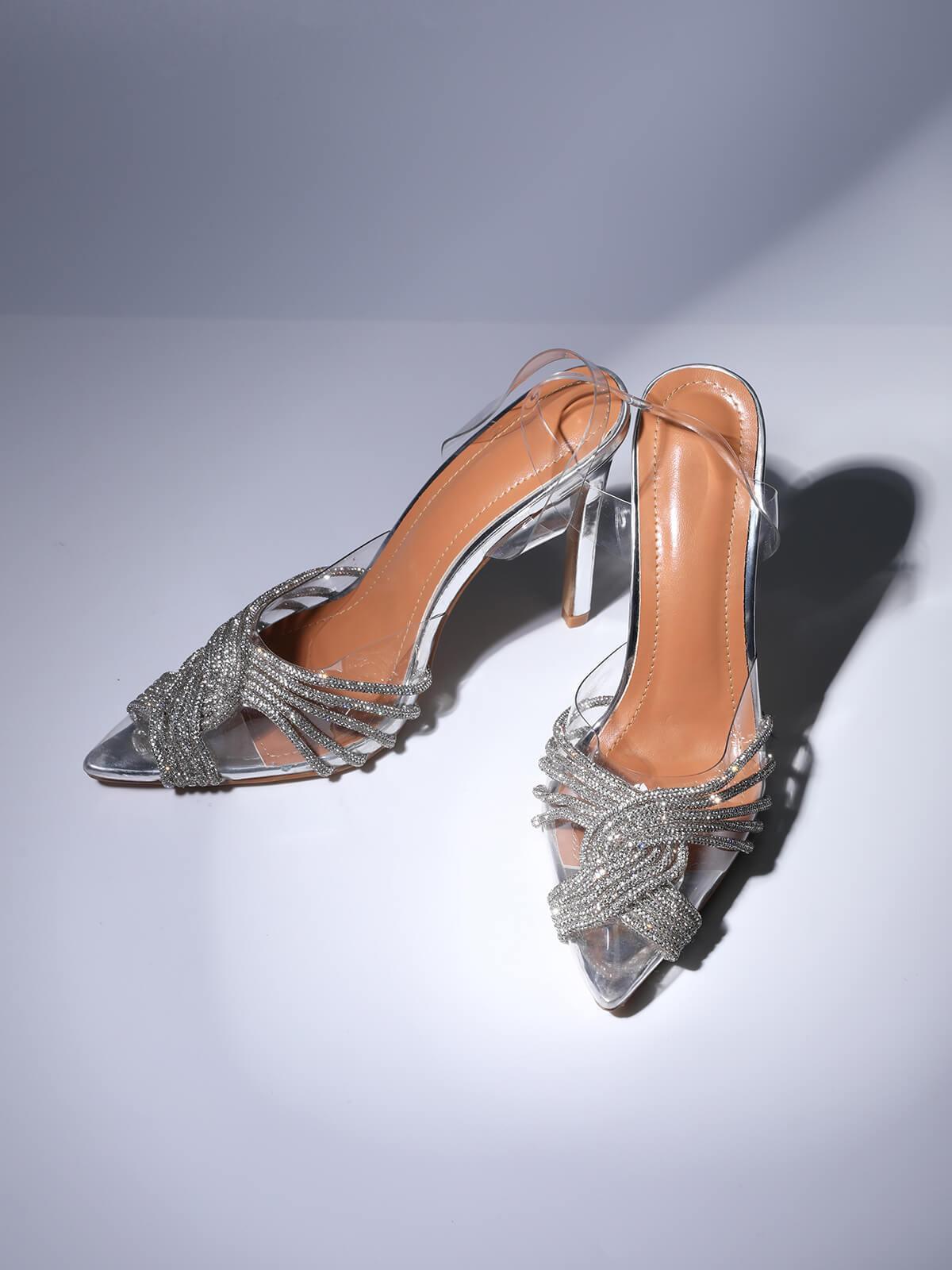 Lumi – Sandalias de Cristal Elegantes