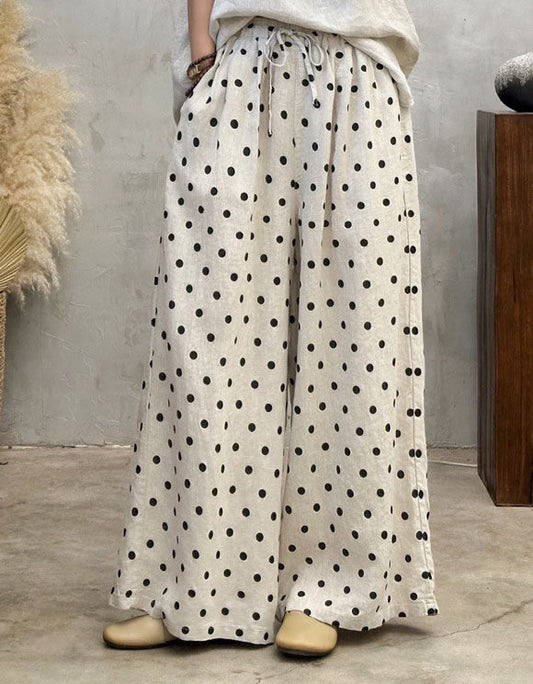 Inés – Pantalón de pierna ancha
