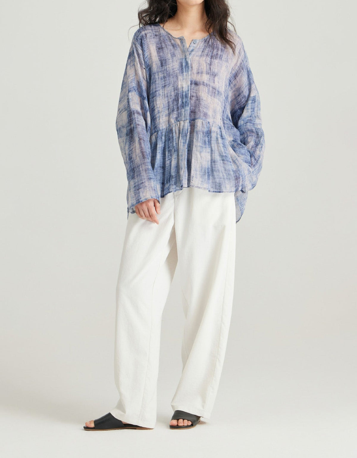 Elena - Blusa Lino Verano