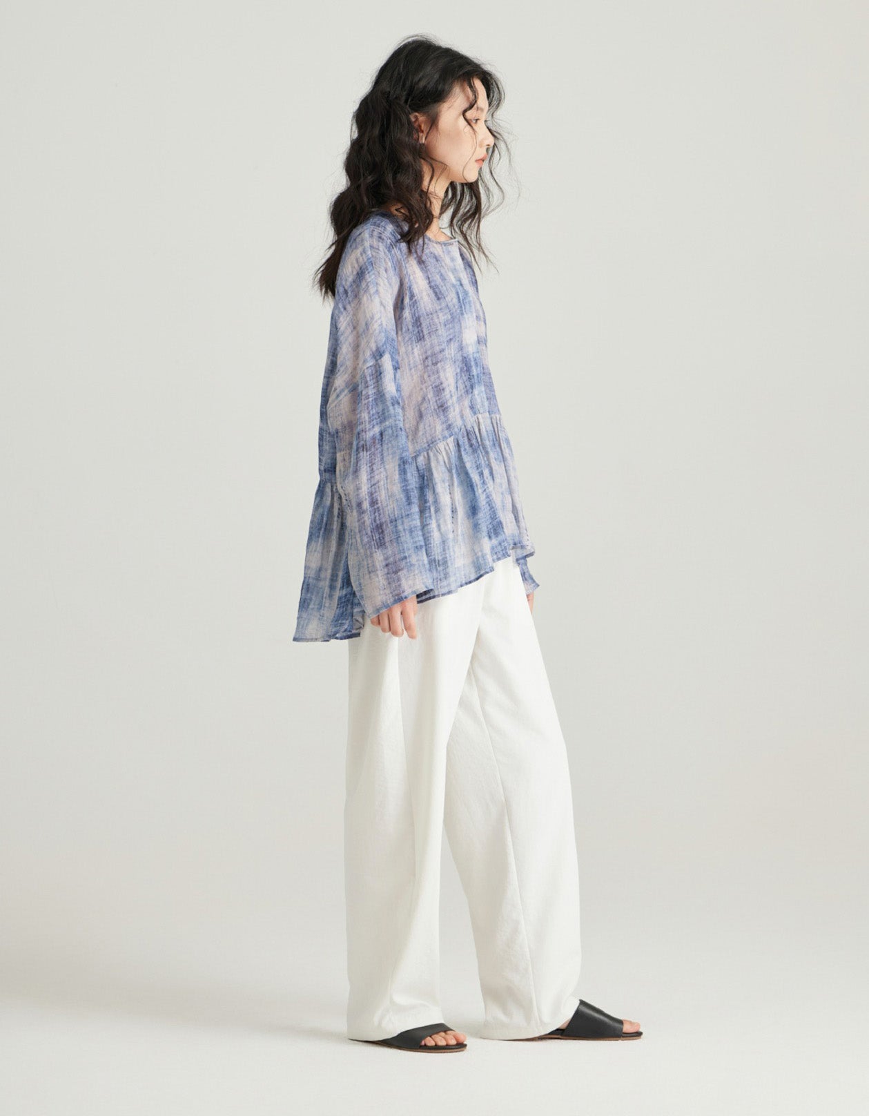 Elena - Blusa Lino Verano