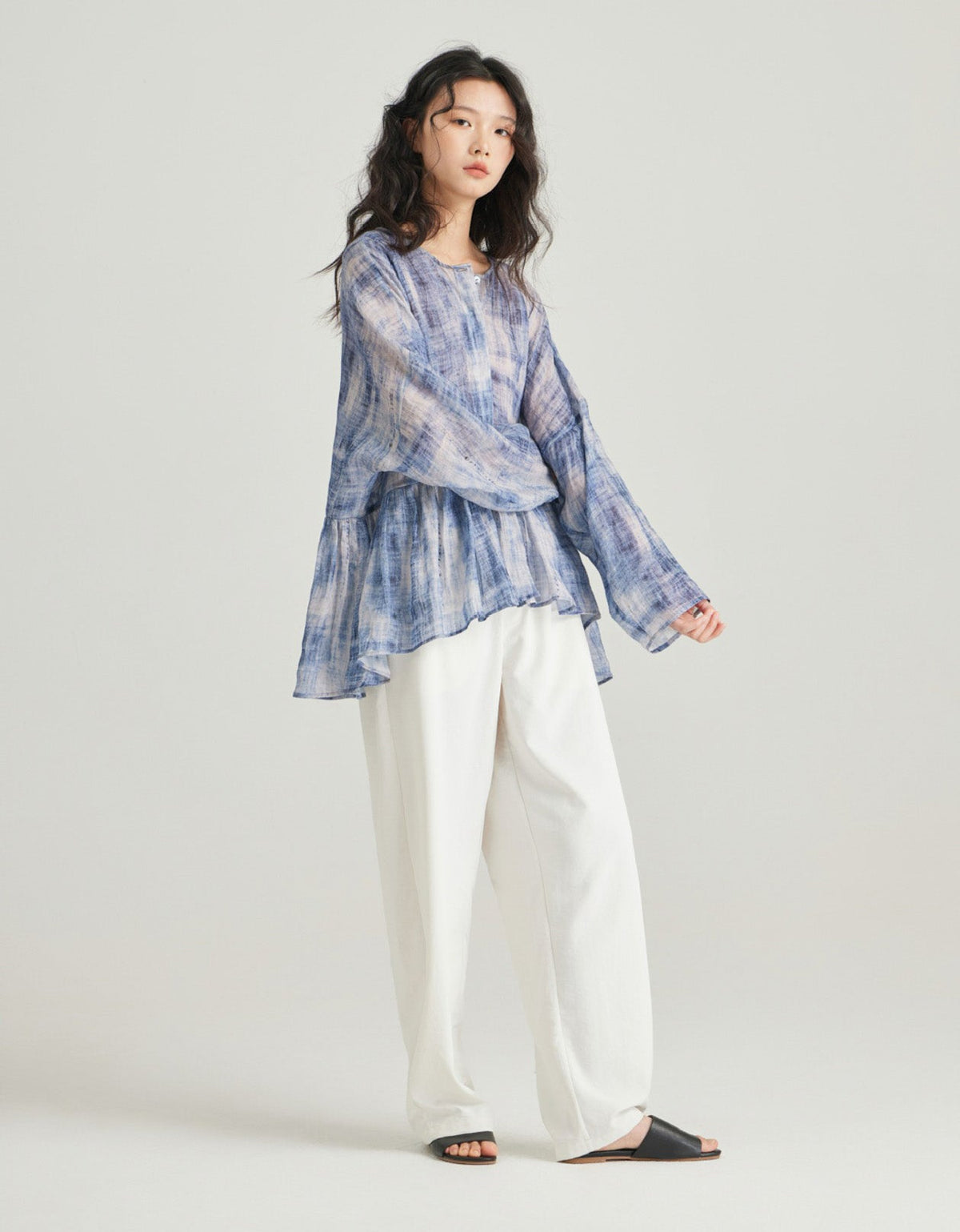 Elena - Blusa Lino Verano