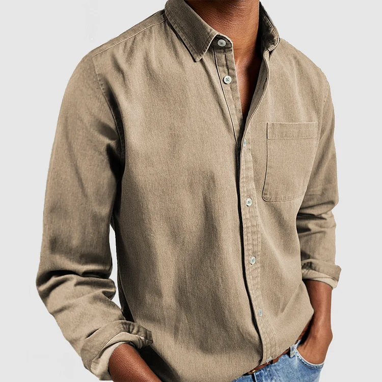 Sergio – Camisa de manga corta de algodón