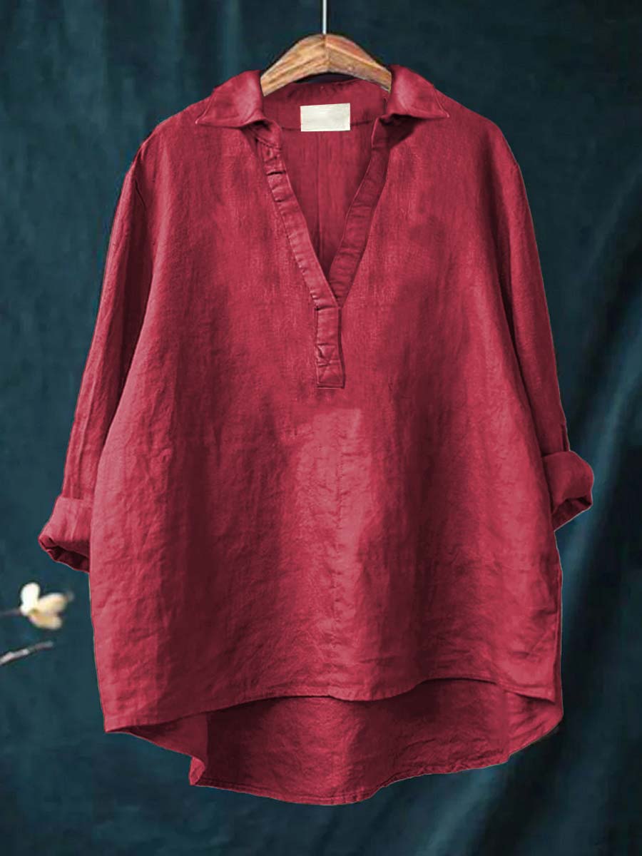Raffaella - Blusa Fluida con Volantes