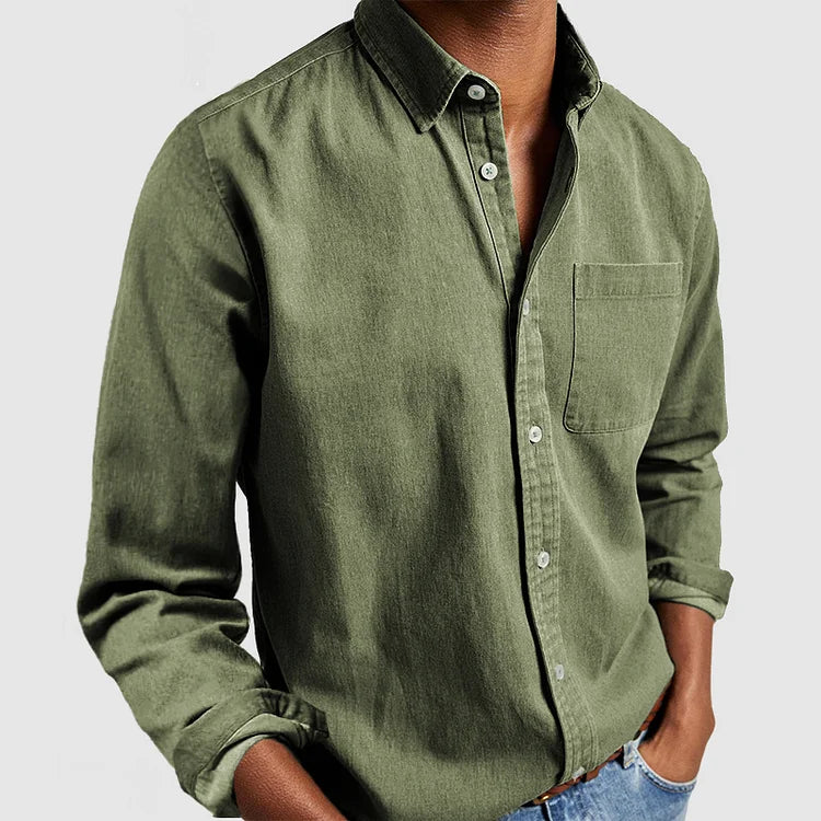 Sergio – Camisa de manga corta de algodón