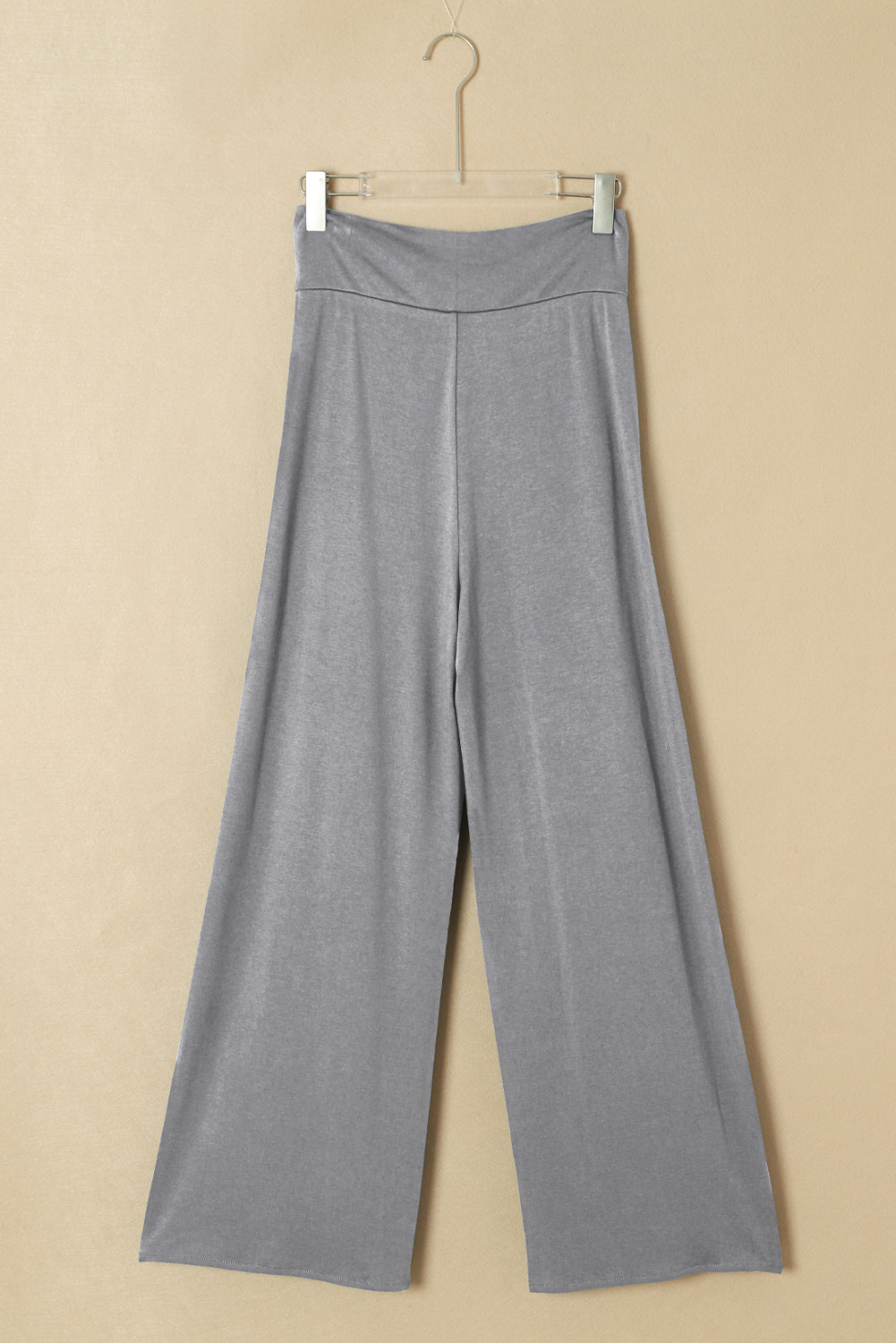 Noa – Pantalón Wide Leg con Nudo y Abertura