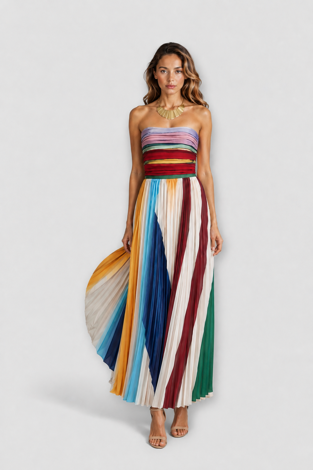 Evelyn | Elegante maxivestido