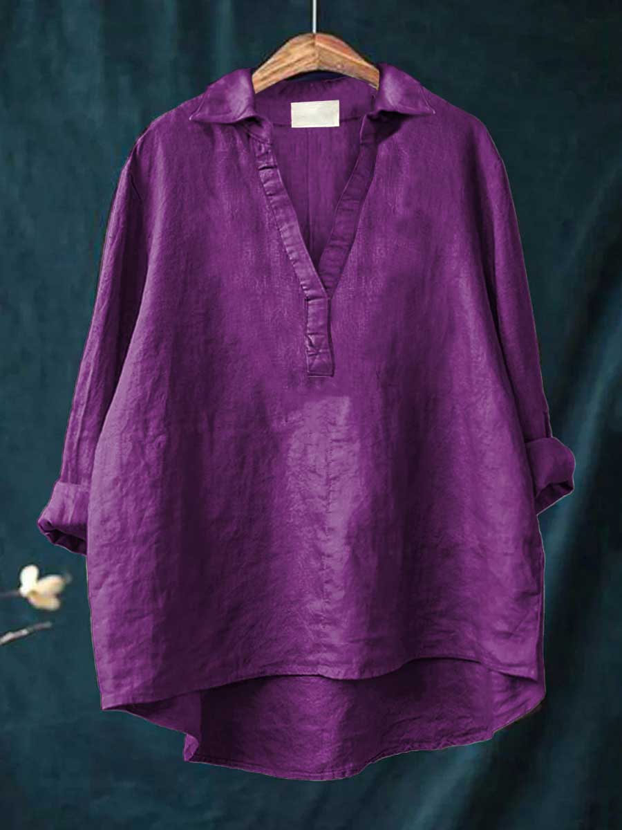 Raffaella - Blusa Fluida con Volantes