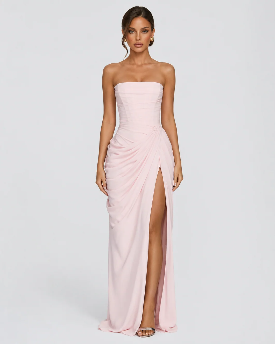 Paola - Vestido drapeado