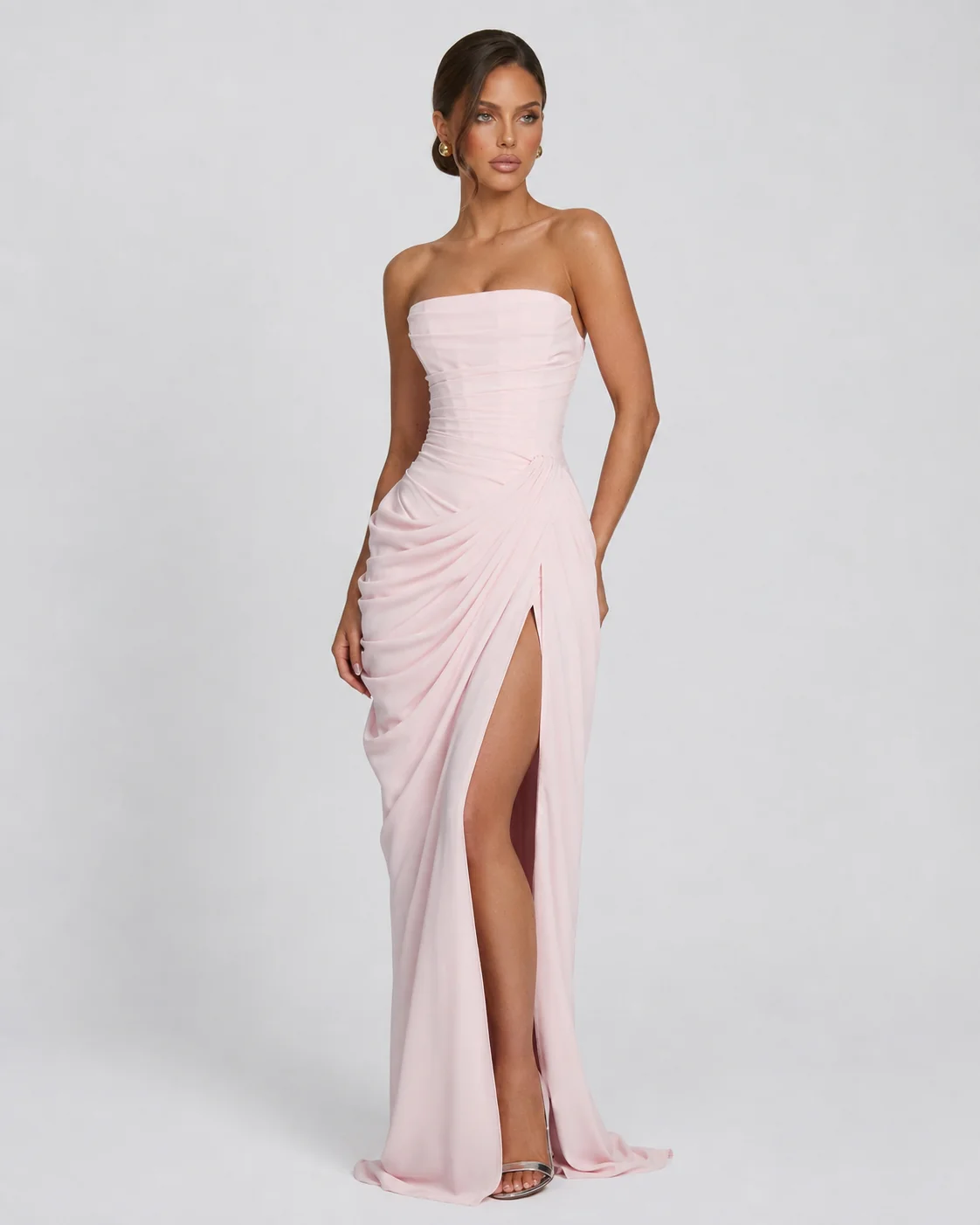 Paola - Vestido drapeado