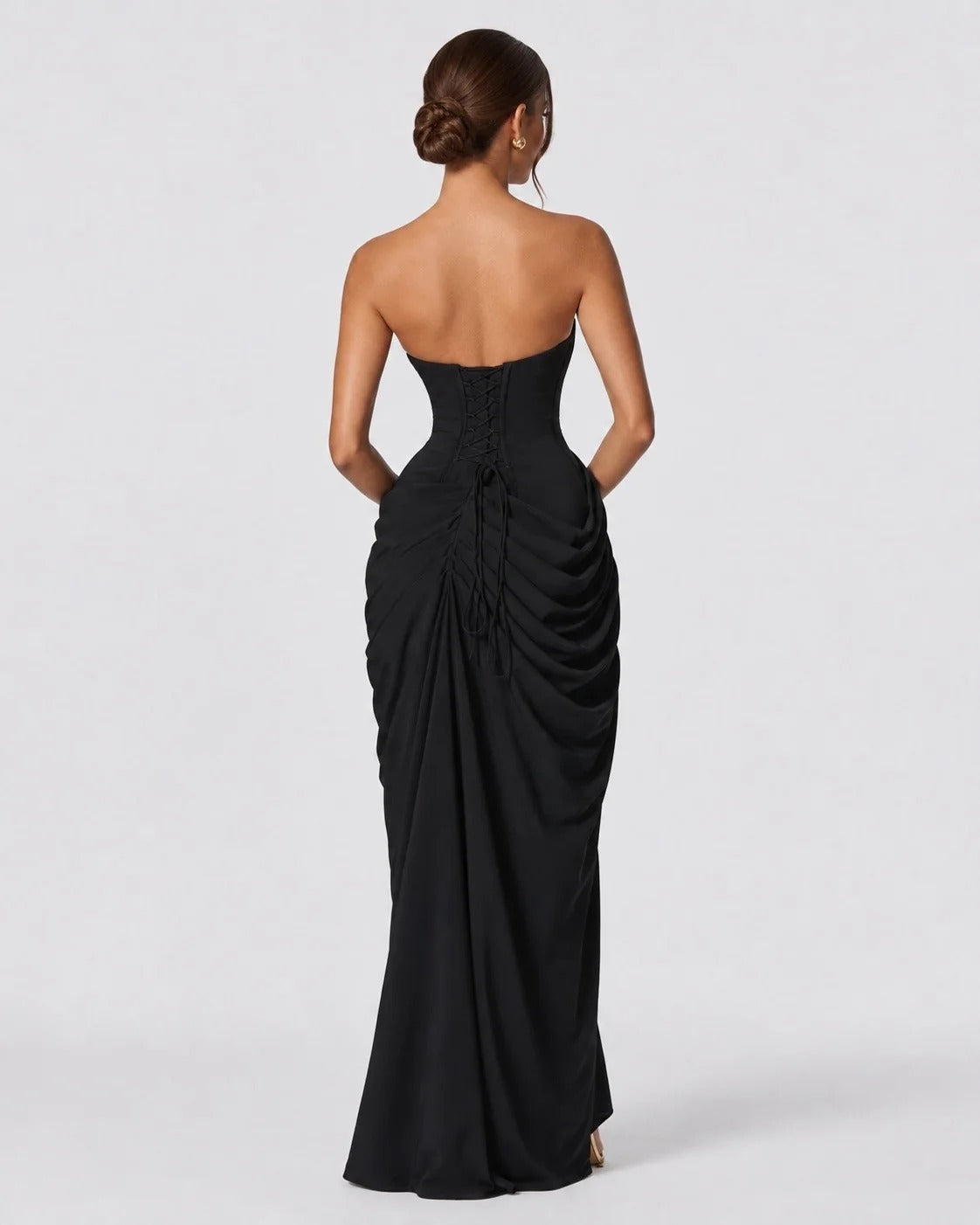 Paola - Vestido drapeado