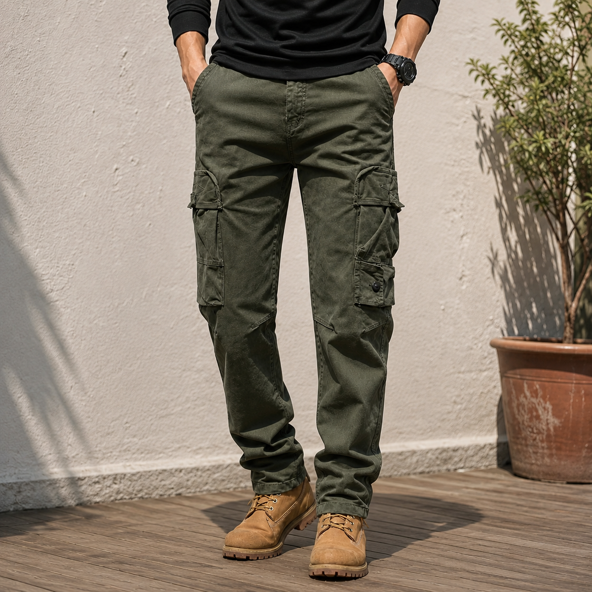 Darío| Pantalones cargo