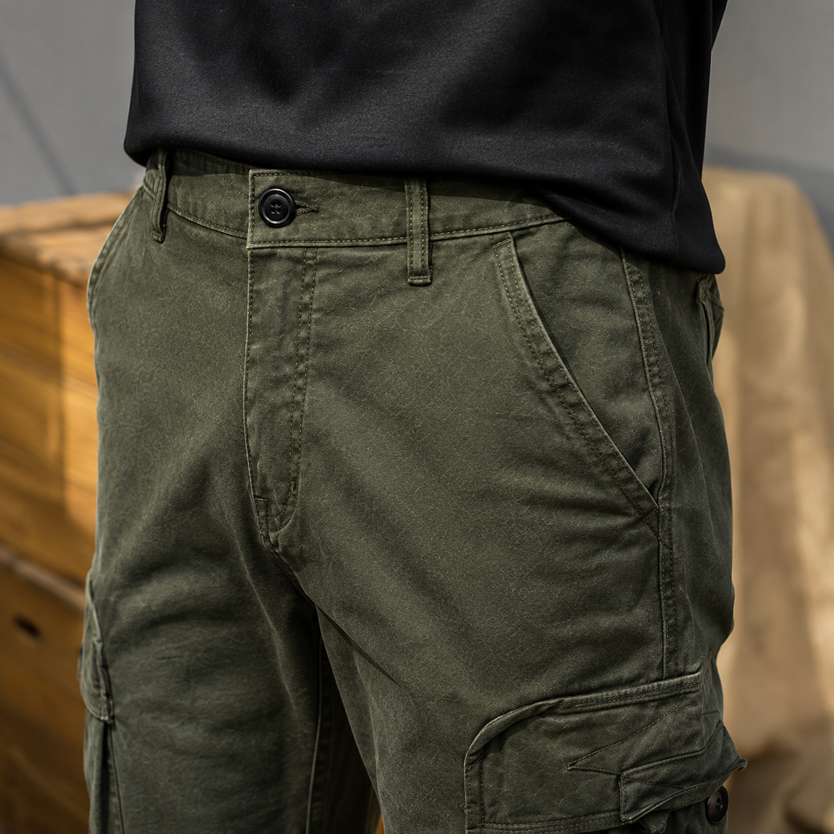 Darío| Pantalones cargo