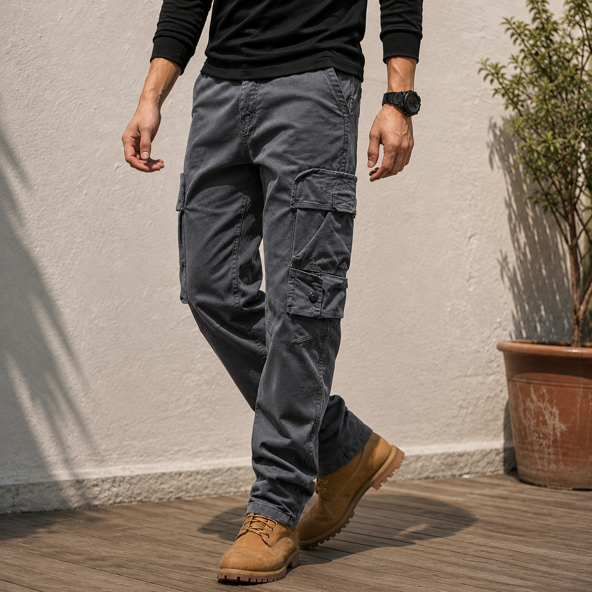 Darío| Pantalones cargo