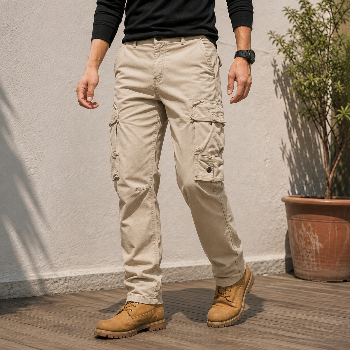 Darío| Pantalones cargo