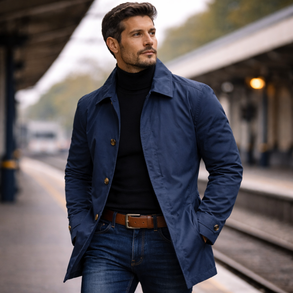 Adrian – Abrigo elegante para hombre