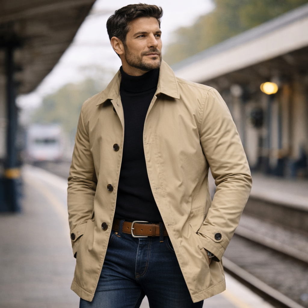 Adrian – Abrigo elegante para hombre