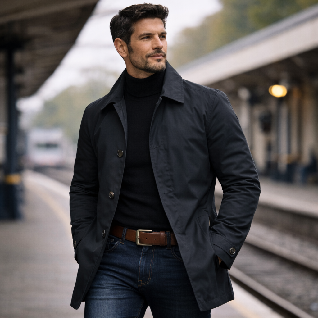 Adrian – Abrigo elegante para hombre