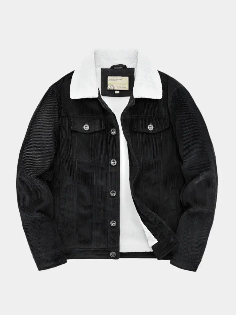 Tiago – Chaqueta de pana vintage minimalista