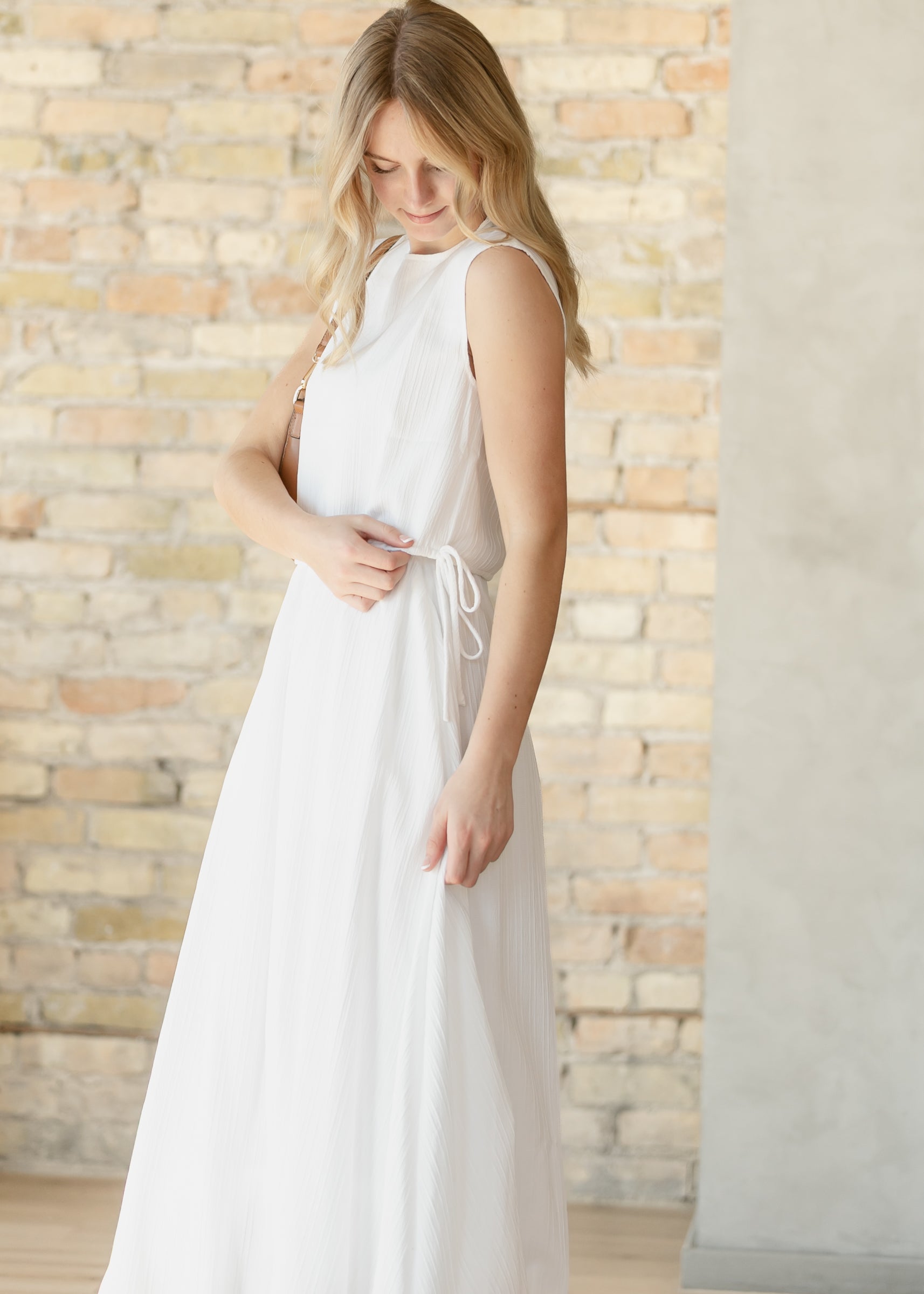 Valeria – Falda Maxi Fluida Estilo Bubble
