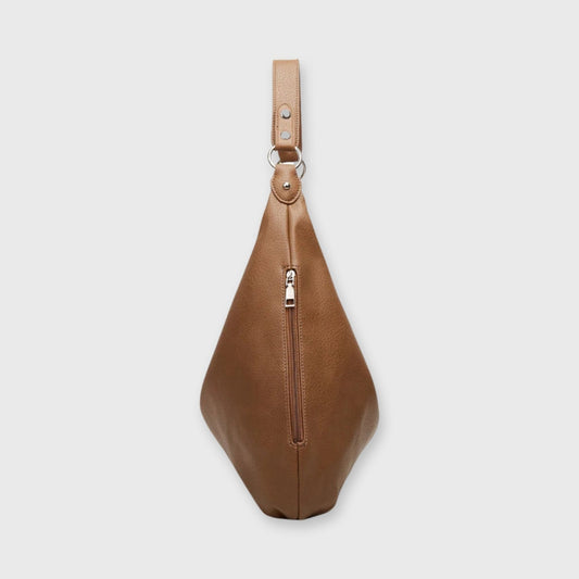 Cassie | Bolso de hombro retro marrón