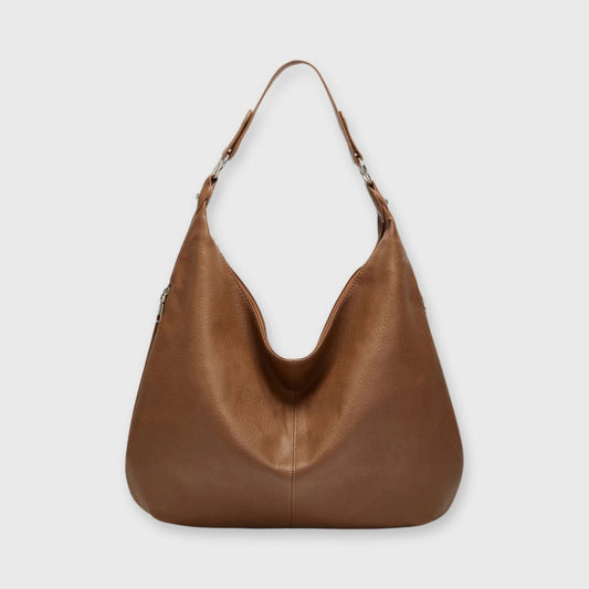 Cassie | Bolso de hombro retro marrón