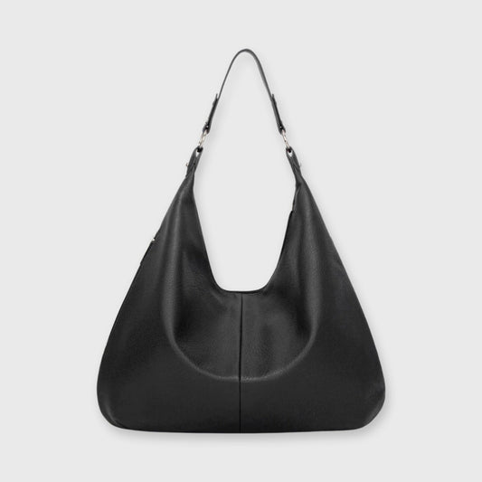 Cassie | Bolso de hombro retro negro